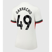 Chelsea Alejandro Garnacho #49 Vonkajší Ženy futbalový dres 2025-26 Krátky Rukáv